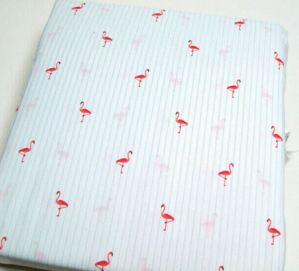 Juego de sábanas The Big One Home microfibra flamenco rayas verdes doble XL nuevo Foto 4 de 4