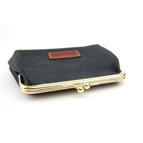 Dooney & Bourke Geldbörse schwarz Leder groß Kiss Lock - Bild 6 von 13
