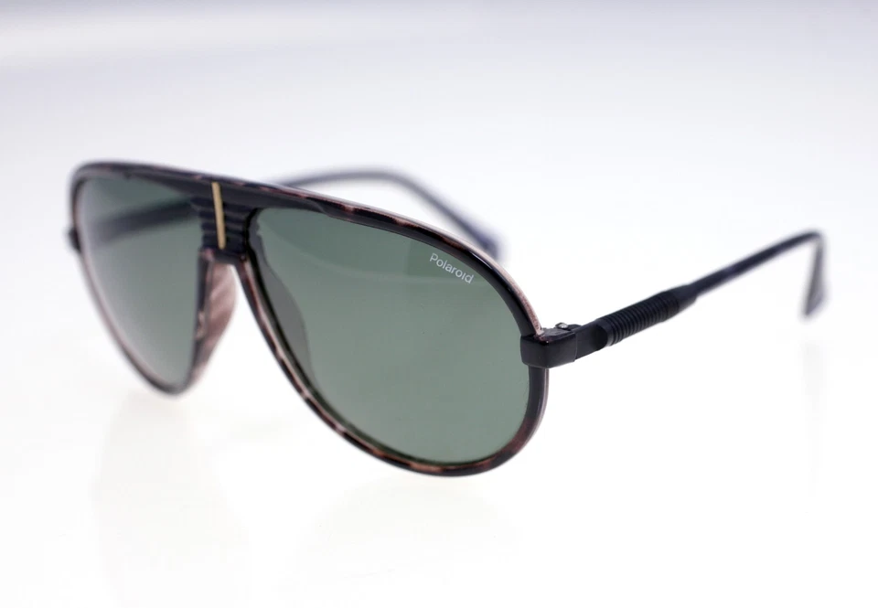 Gafas de sol Polaroid 8202D para hombre vintage estilo piloto-circa años 80-muy raras-28 g Foto 2 de 4
