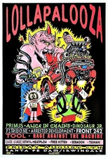 RAGE AGAINST THE MACHINE Concert Poster 12"x18" FREE SHIPPING