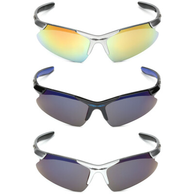 X-Loop Wrap Around Sunglasses Mens Womens Sport Ski Snow Board Cycling Golf  New