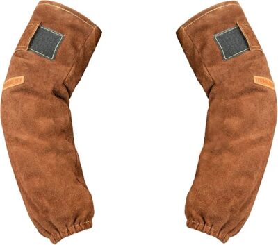 Leather Welding Sleeves Heat&Flame Resistant  Protection Work for Men and Women