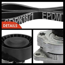 Kit Courroie De Distribution + Pompe à Eau Pour Volvo Diesel - Compatible C30, S60, V60, XC60, Etc. (modèles 2001-2018)