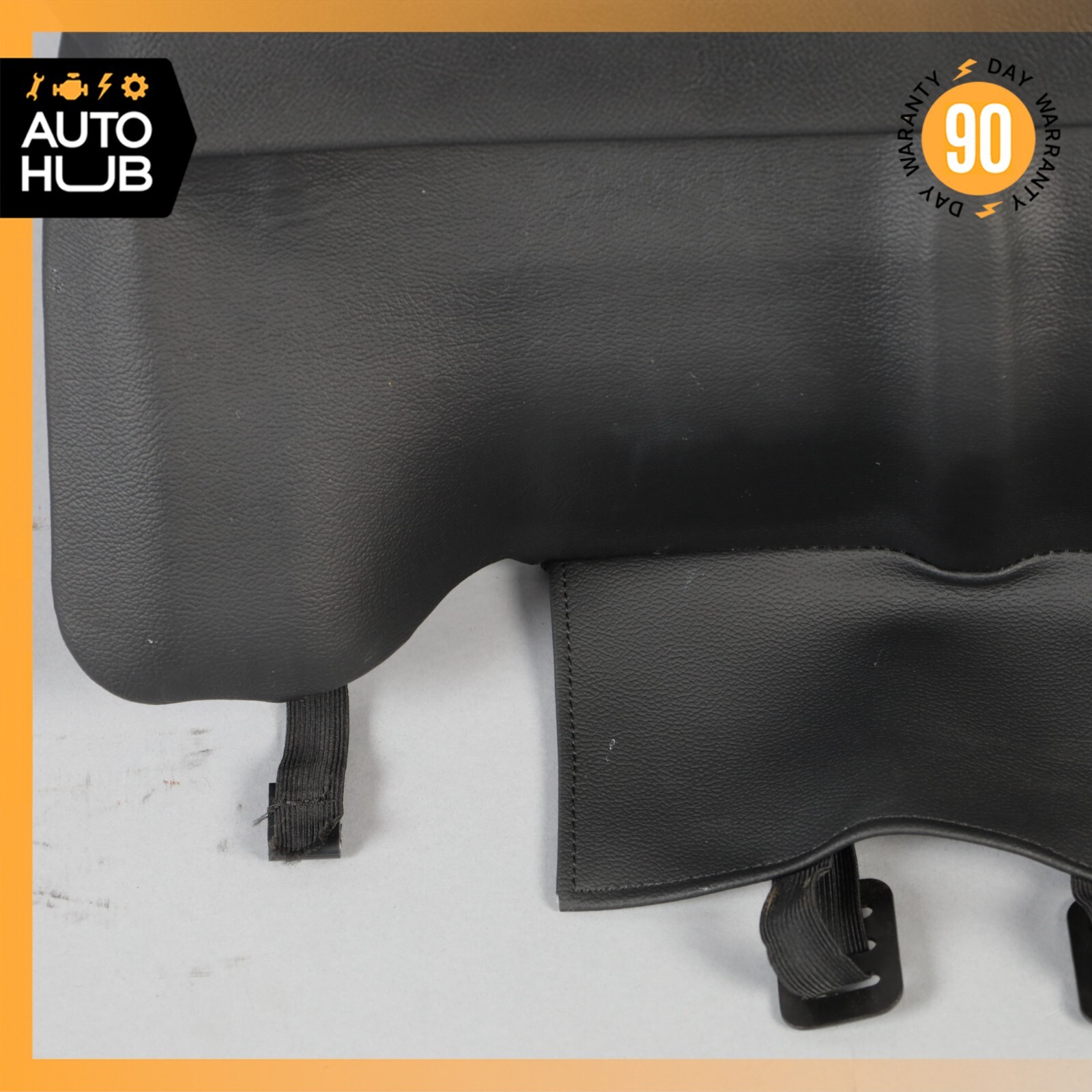 14-20 Maserati Levante M161 Front Left Driver Side Seat Back Cover Black OEM 44k