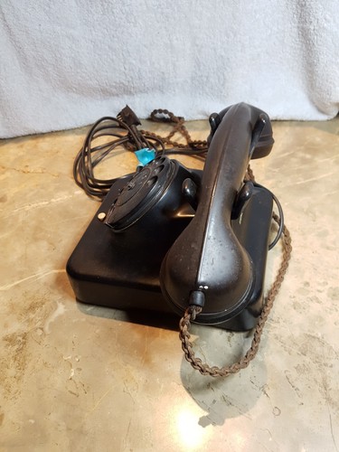 Uraltes antikes Telefon von Siemens,ich denke aus Bakelit,ähnlic W48 Posttelefon - Bild 4 von 14