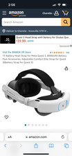 vr battery head strap for meta quest 3