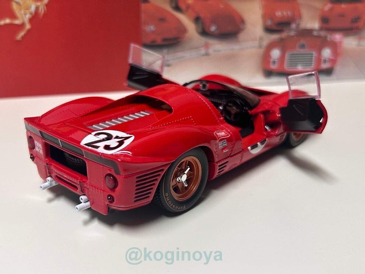 Ferrari 330 P4 #23 1/24 minicar WINNER 24H DAYTONA 1967 Ferrari Le