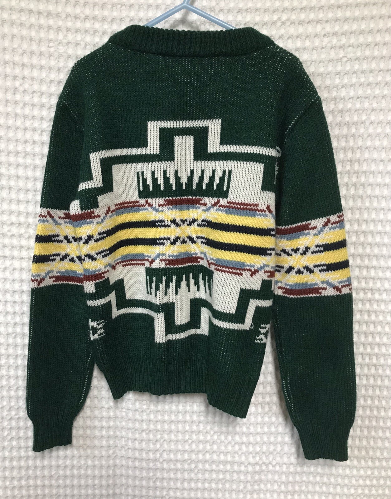 Vintage KP Boys Youth Size 12 Green Southwestern … - image 3