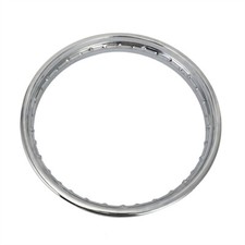 Honda SL125 XL125 XL175 XL185S Front + Rear Chrome Wheel Rim Set – 2 Pieces