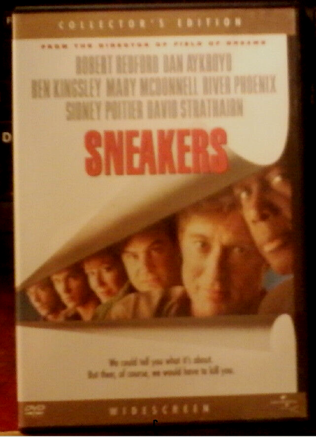 Sneakers DVD 1992 Robert Redford Sidney Poitier Dan Aykroyd River Phoenix 25192330421 eBay