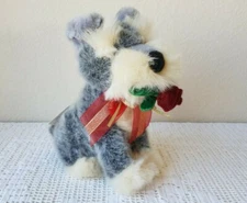 Dan Dee Collector's Choice K Mart Plush Schnauzer Toy Dog My Valentine