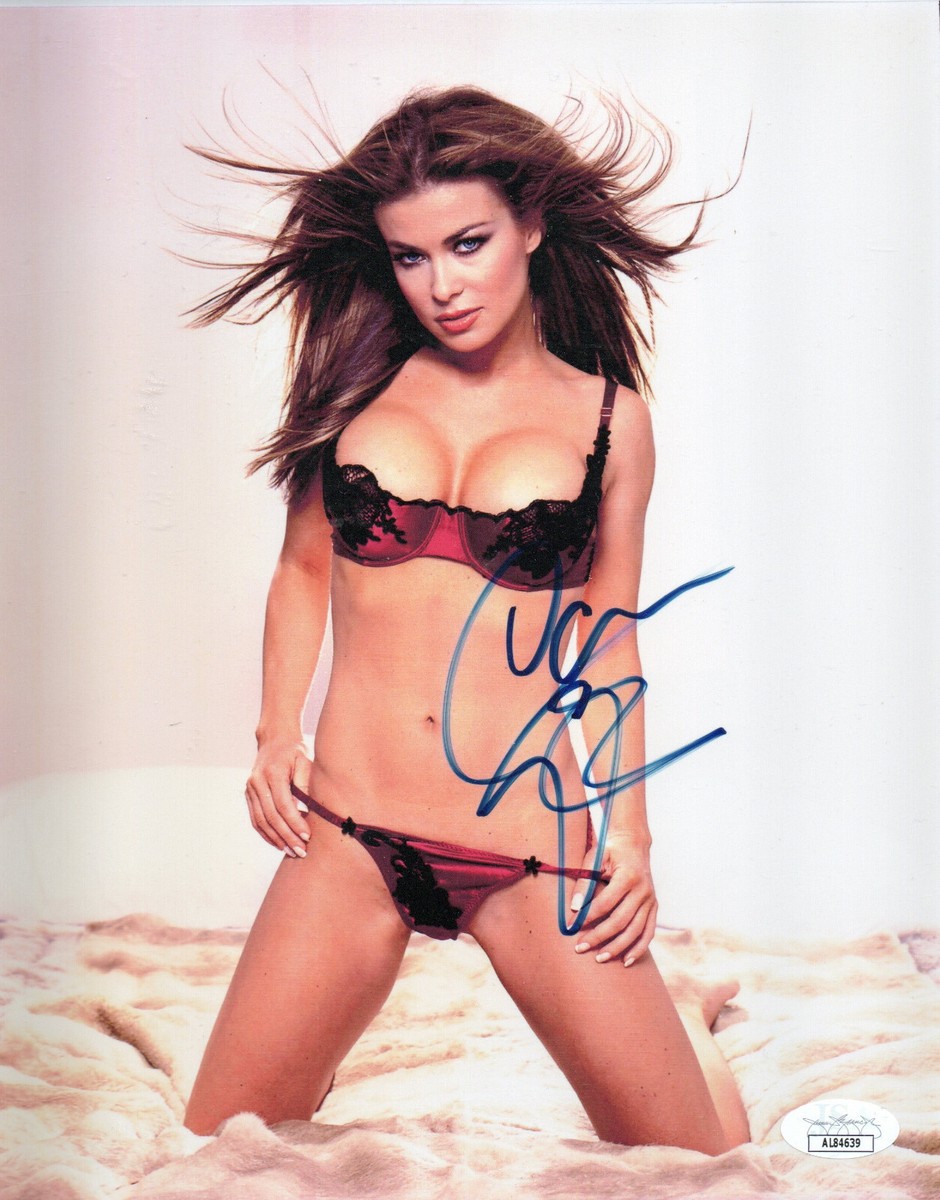 CARMEN ELECTRA Signed 8x10 Photo Autograph Super Model JSA/COA | eBay