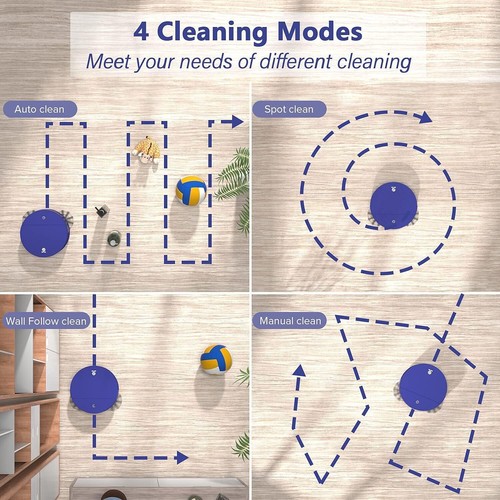 OKP Robot Vacuum Cleaner with Mop 2200Pa WiFi/App/Alexa, Self-Charging (N640) - Picture 6 of 6