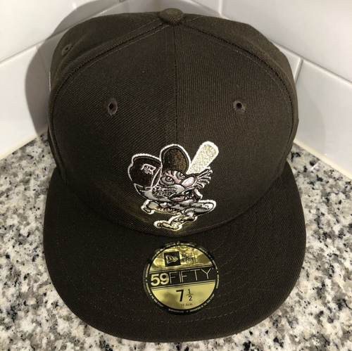 New Era Detroit Tigers Stadium Patch Coffee Pink 59FIFTY Fitted Hat Size 7 1/2 - Picture 2 of 5