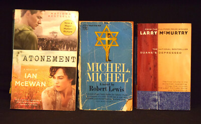 Atonement; Michel, Michel; Duane's Depressed ~ PB ~ Lot of 3