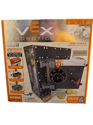 Vex Robotics The Vault Construction Kit 280+ Pieces (new in box)