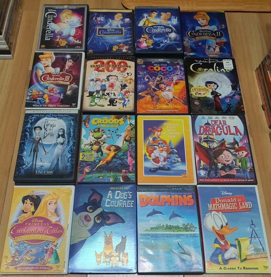 $3 Disney and Other Animated Movie DVDs - Buy more to get additional 20% off - Image 4 of 4