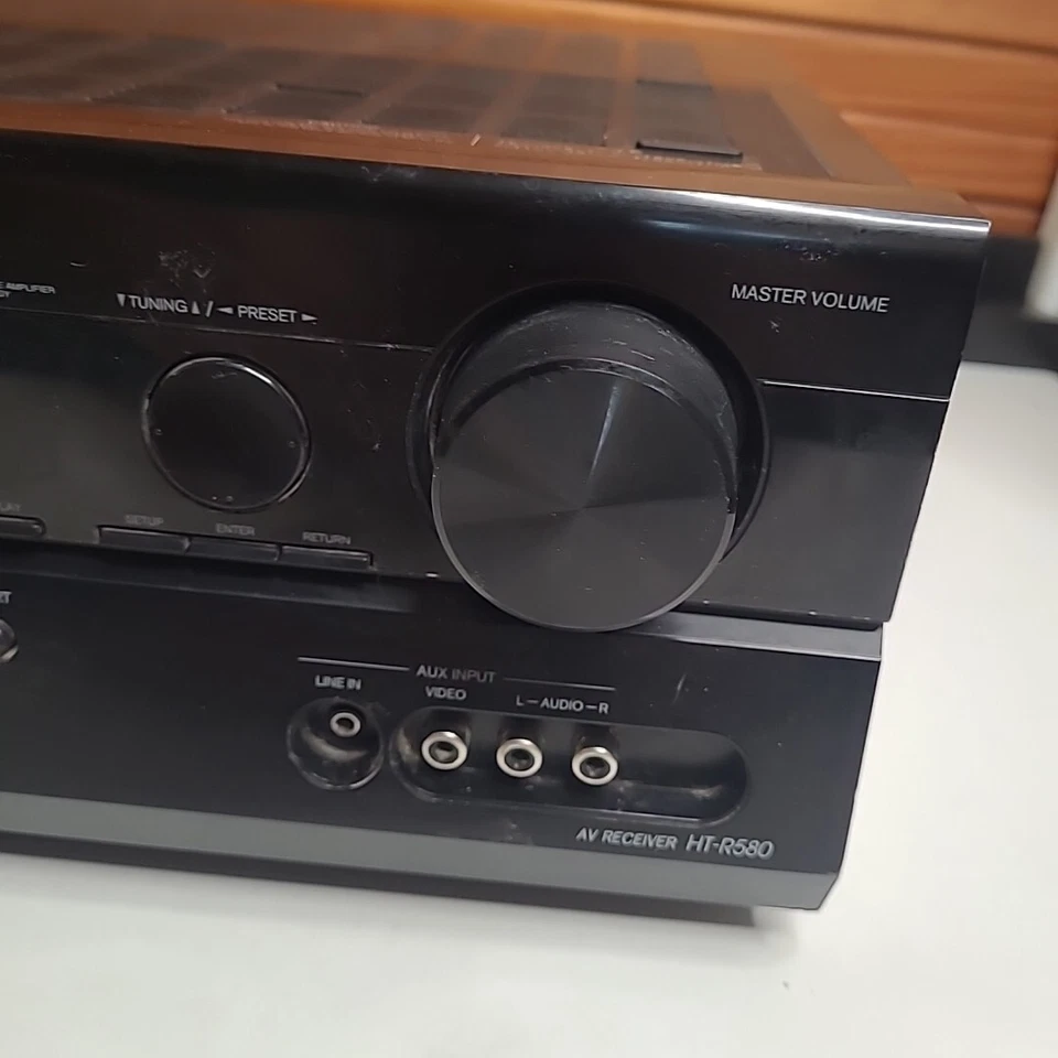 Onkyo HT-R580 HDMI 7.1 Ch 150 Watt Home Theater Digital Radio Tuner AV Receiver - Image 4 of 4