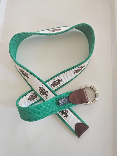 Polo Ralph Lauren Green Belt – Iconic Polo Style & Elegance