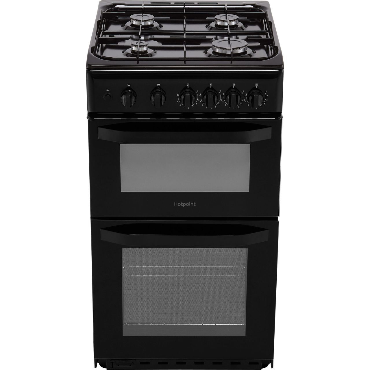 Hotpoint HD5G00KCB Cloe A Gas Cooker with Gas Hob 50cm Free Standing Black New eBay