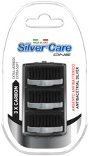 SilverCare ONE Charcoal Antibacterial 3-Pack Heads