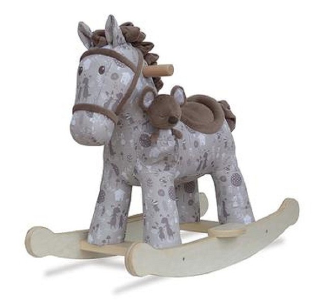 big bird rocking horse