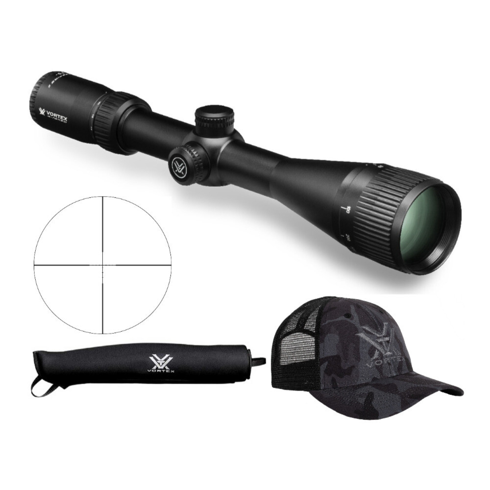 Оптический прицел Vortex Crossfire II 4-16x50 AO (прицельная сетка BDC MOA с фиксацией) Пакет