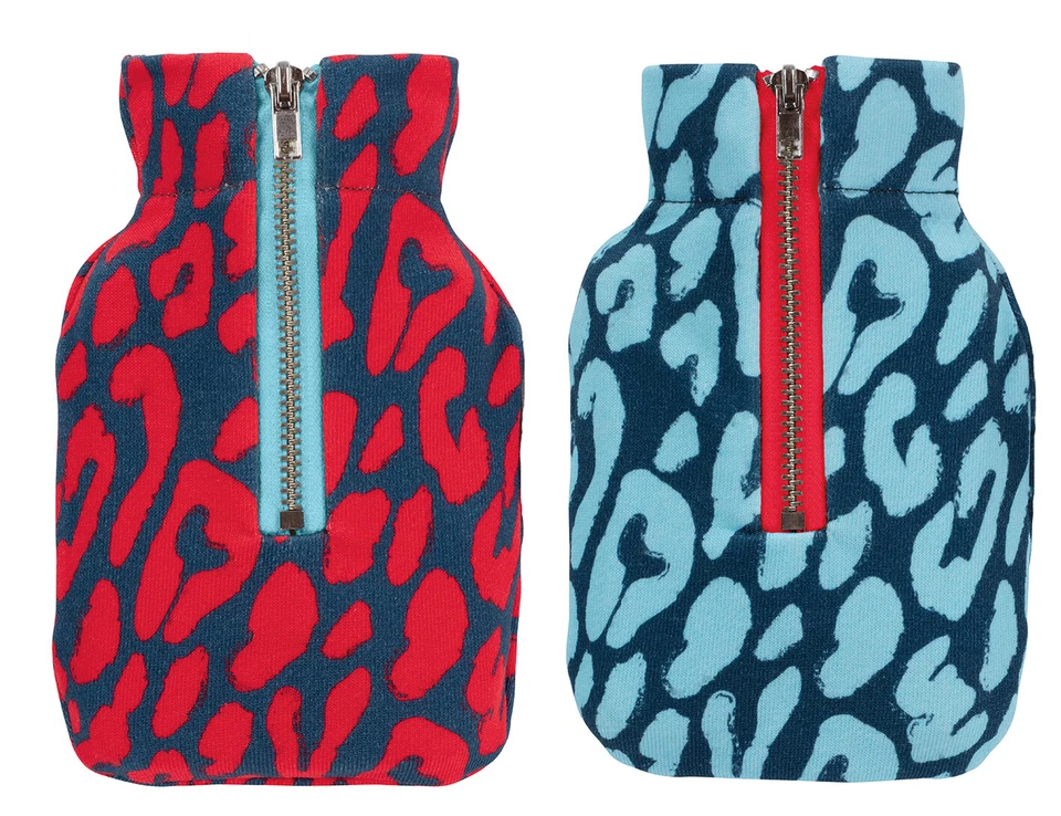 Pocket Size Fashy Latex Free Mini 0.3L Hot Water Bottle & Cover