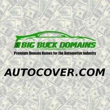 AUTOCOVER.COM AUTO COVER DOT COM 9-Character Premium Domain Name