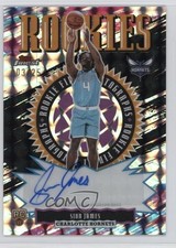 2025-26 Topps Finest Black Geometric Refractor 3/25 Sion James Rookie Auto RC