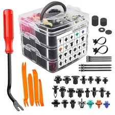 680Pcs Car Push Retainer Clips & Auto Fasteners Assortment,22 Most Popular Sizes