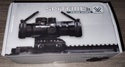 Vortex Spitfire 3X Prism Scope SPR-1303 Red/Green Dot MOA Reticle