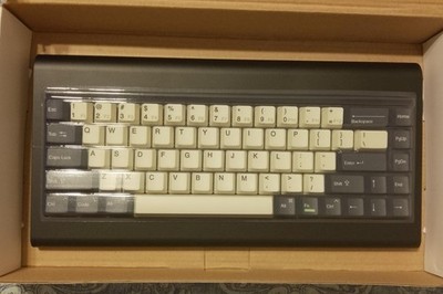 Vortex PC66 68-Tasten dunkelgrau 65% Hotswap kabellose mechanische Tastatur (MX rot)