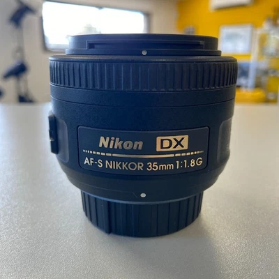 NIKON AF-S 35MM F/1.8G DX d’occasion - très bon état - garantie 12 mois - Photo 1/4
