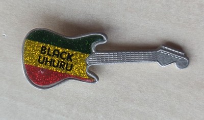 Vintage Black Uhuru Reggae Band Kingston Jamaica Reggae brooch pin badge