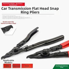 External Snap Ring Pliers Flat Head Design 1mm Thin Tip For Tight Spaces