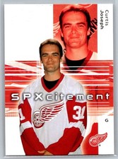 2002-03 Upper Deck SPx SPxcitement #88 Curtis Joseph Detroit Red Wings