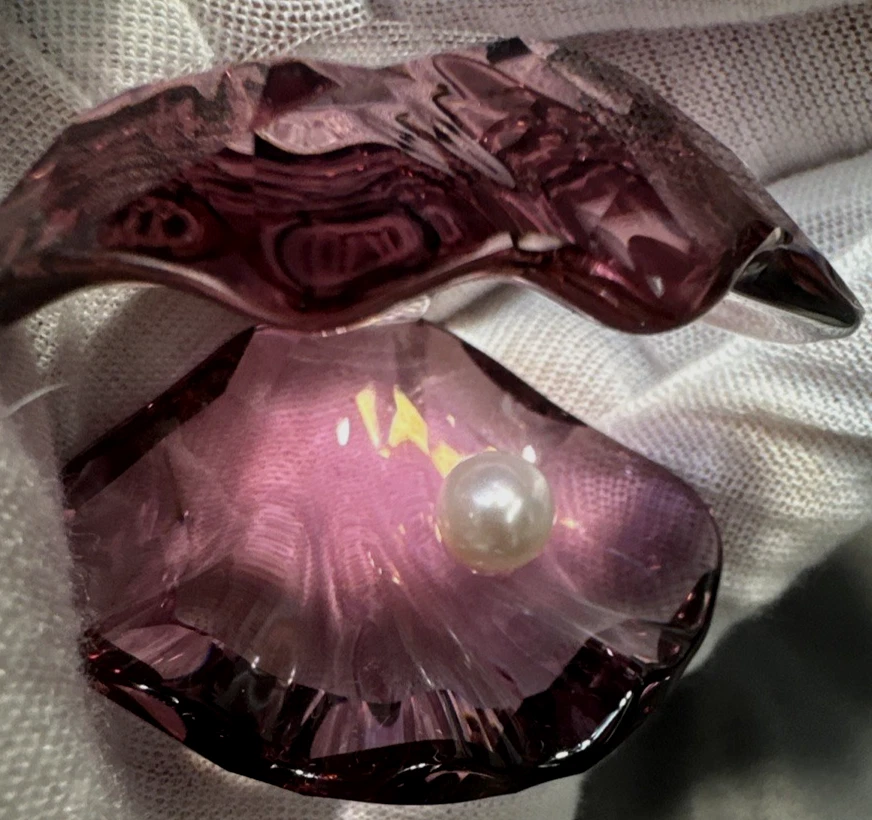 Swarovski 5035512 Almeja Ostra Perlada Rosa con Pera Blanca (en Caja) Foto 4 de 4