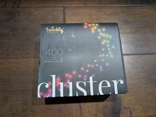 Twinkly Cluster Gen 2 Christmas Lights App-Controlled Smart 400 LEDs RGB 19.6 Ft