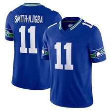 Unisex Seahawks Jaxon Smith-Njigba 11 Royal Vapor F.U.S.E. Limited Jersey NWT