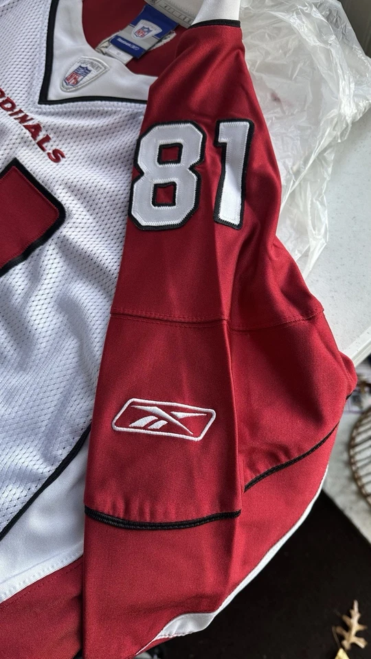 Футболка Anquan Bolden, Arizona Cardinals размер 52 белая подлинная - Изображение 4 из 4