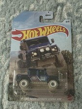 2023 Hot Wheels Off Road Trucks 4/5 '15 LAND ROVER DEFENDER DOUBLE CAB Blue