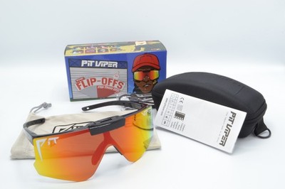 PIT VIPER Flip-Offs the Exec Polarized Sunglasses - NEW / AUTHENTIC with box