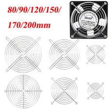 80mm-200mm Cooling Fan Protection Net Metal Iron Mesh Cover Fan Protection Net