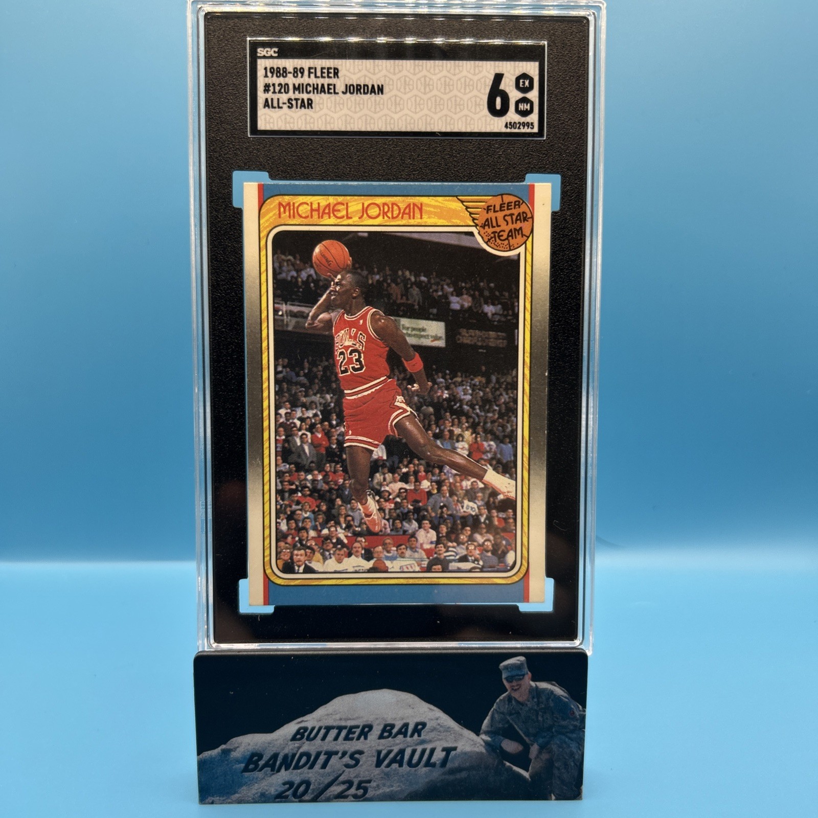 Michael Jordan 1988 Fleer #120 All-Star Price Guide - Sports Card