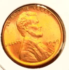 1949-D Lincoln Wheat Cent Penny GEM RED BU From an Original Bank Roll