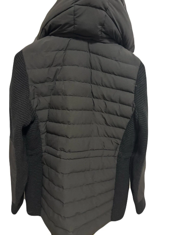 Chaqueta acolchada para mujer Michael Kors, talla grande, negra (abrigo) Foto 3 de 4