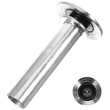 Home Use Iron Door Viewer Privacy Peephole Durable Silver Door Accessory