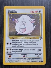 Pokemon Chansey Chaneira Holo Base Set 2