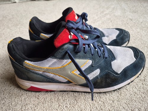 Diadora Running Shoes Retro Sneakers Used 13